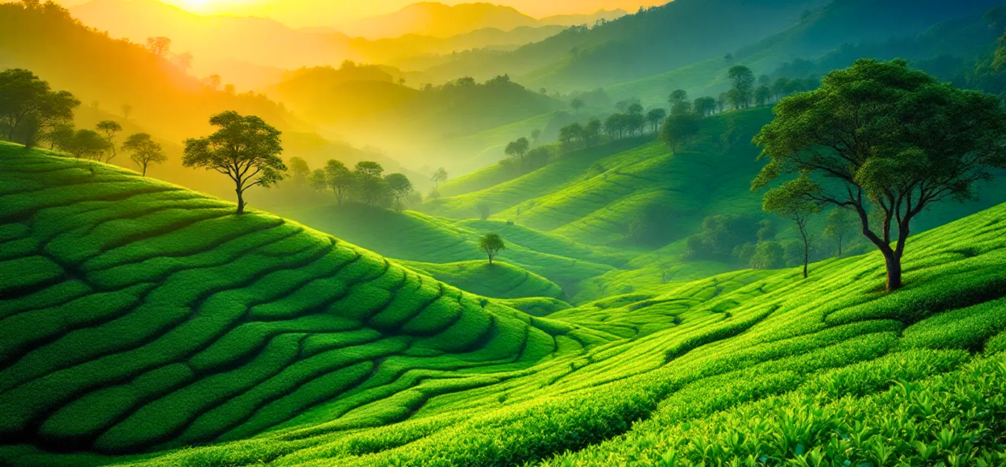 Tea Estate Landscape