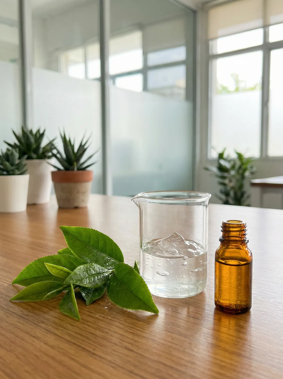 Natural Ingredients on Table