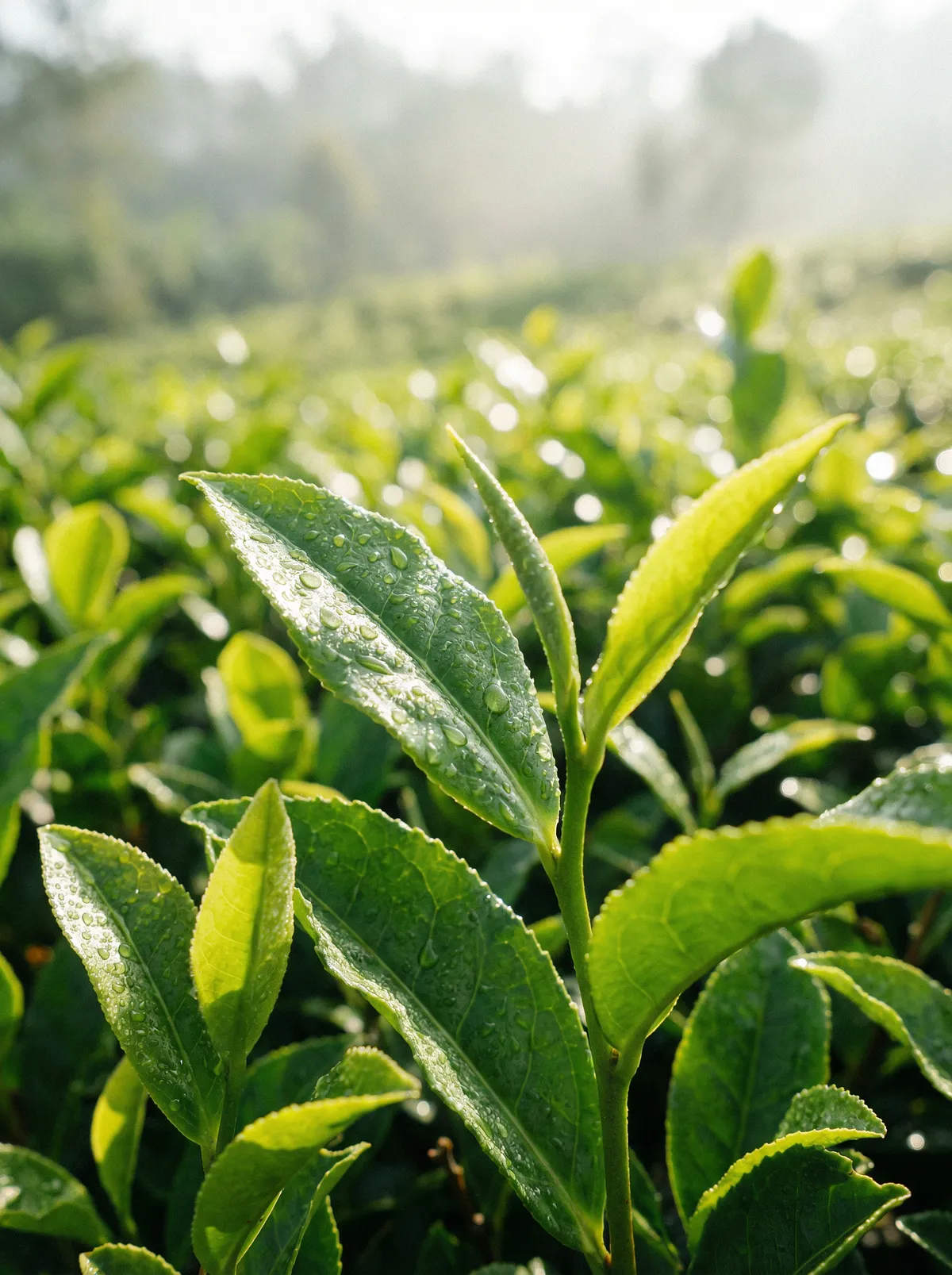 Green Tea Leaves